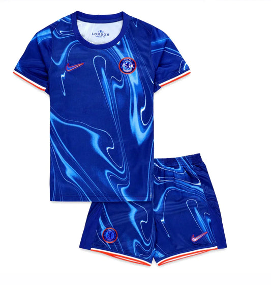 CAMISA Y PANTALONES CORTOS PARA NIÑOS CHELSEA HOME 24/25