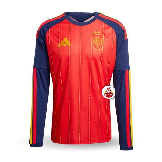 Camiseta de Espana con los dos parches de campeon del mundo