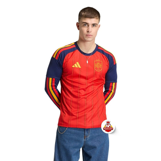 Camiseta de Espana con los dos parches de campeon del mundo