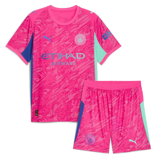 CAMISETA Y PANTALÓN NIÑOS MANCHESTER UNITED PORTERO 25/26