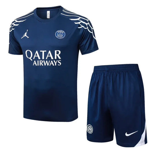 CAMISETA E PANTALONES CORTOS PARA NIÑOS PSG 25/26