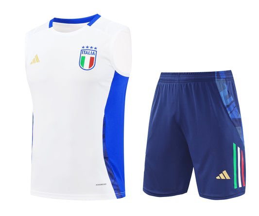 CAMISETA Y PANTALÓN CORTO DE ENTRENAMIENTO ITALIA 25/26