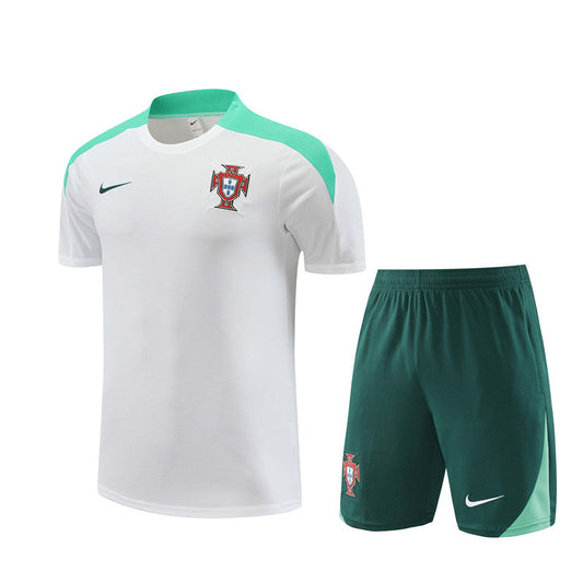 CAMISA E PANTALONES CORTOS PARA NIÑO PORTUGAL 24/25