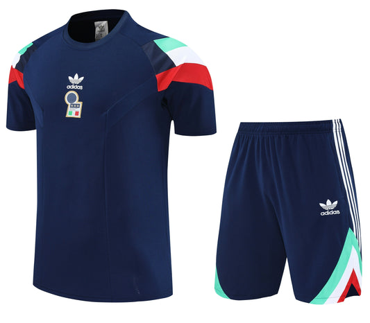 CAMISETA Y PANTALÓN CORTO DE ENTRENAMIENTO ITALIA 25/26