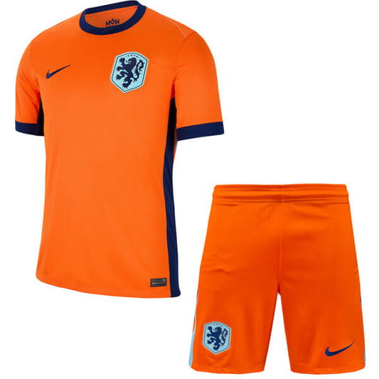 CAMISETA Y PANTALONES CORTOS PARA NIÑOS PAÍSES BAJOS HOME 24/25