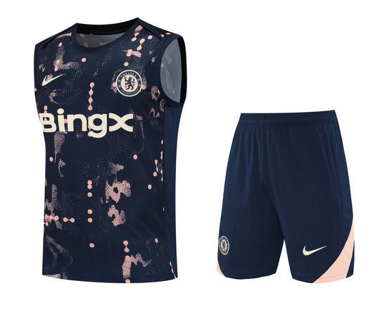 CAMISETA Y PANTALÓN CORTO ENTRENAMIENTO CHELSEA 25/26