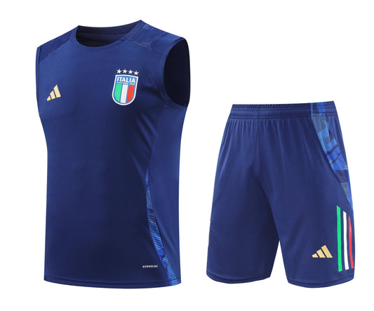 CAMISETA Y PANTALÓN CORTO DE ENTRENAMIENTO ITALIA 25/26