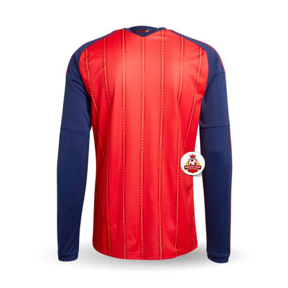 CAMISETA NIÑOS ESPAÑA I 2026 WORLD CUP HOMBRE (MANGA LARGA)