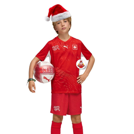 SUIZA I 2026 WORLD CUP CONJUNTO INFANTIL