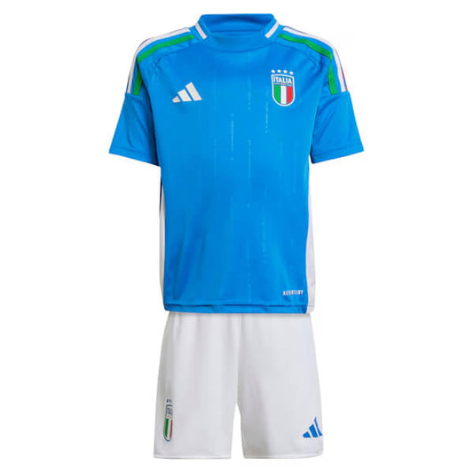 CAMISETA Y PANTALÓN CORTO NIÑO ITALIA HOME 24/25