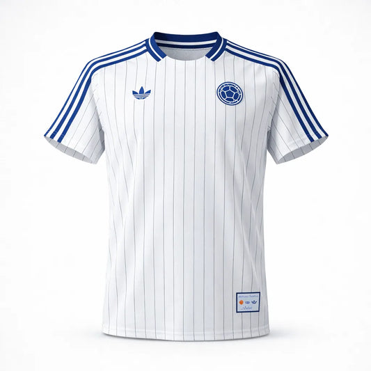 CAMISETA COLOMBIA TERRACE ICONS 2026 BLANCA