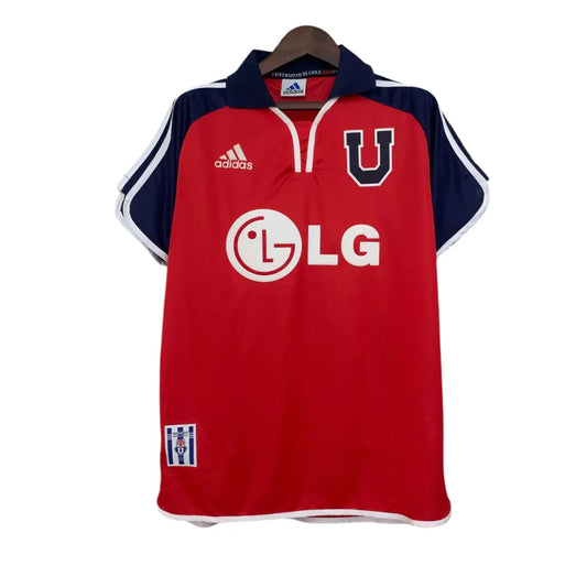 CAMISETA UNIVERSIDAD DE CHILE II RETRO 2001/02
