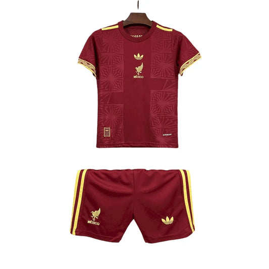 UNIFORME NIÑOS MÉXICO GOLD 2025/26