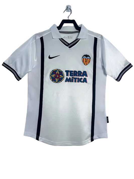 CAMISETA VALENCIA 00/01 I CASA - VERSIÓN RETRO